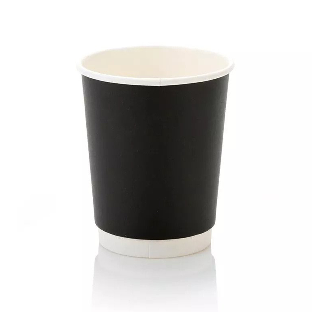 DW250-Blk-250ml-Double-Wall-Coffee-Cup-Black-new