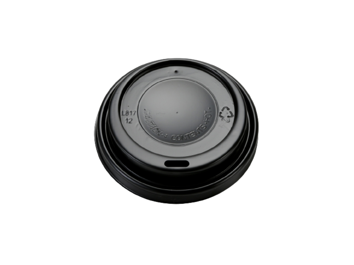 Sip Lid Black For 250ml Hotcoffee Cup King Cup 0722