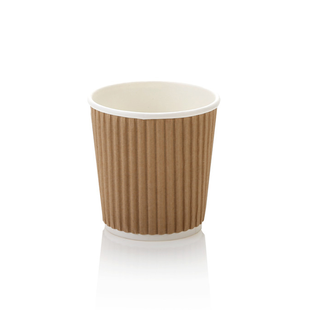 VRW100-K-100ml-Espresso-Cup-Kraft-Ripple-new