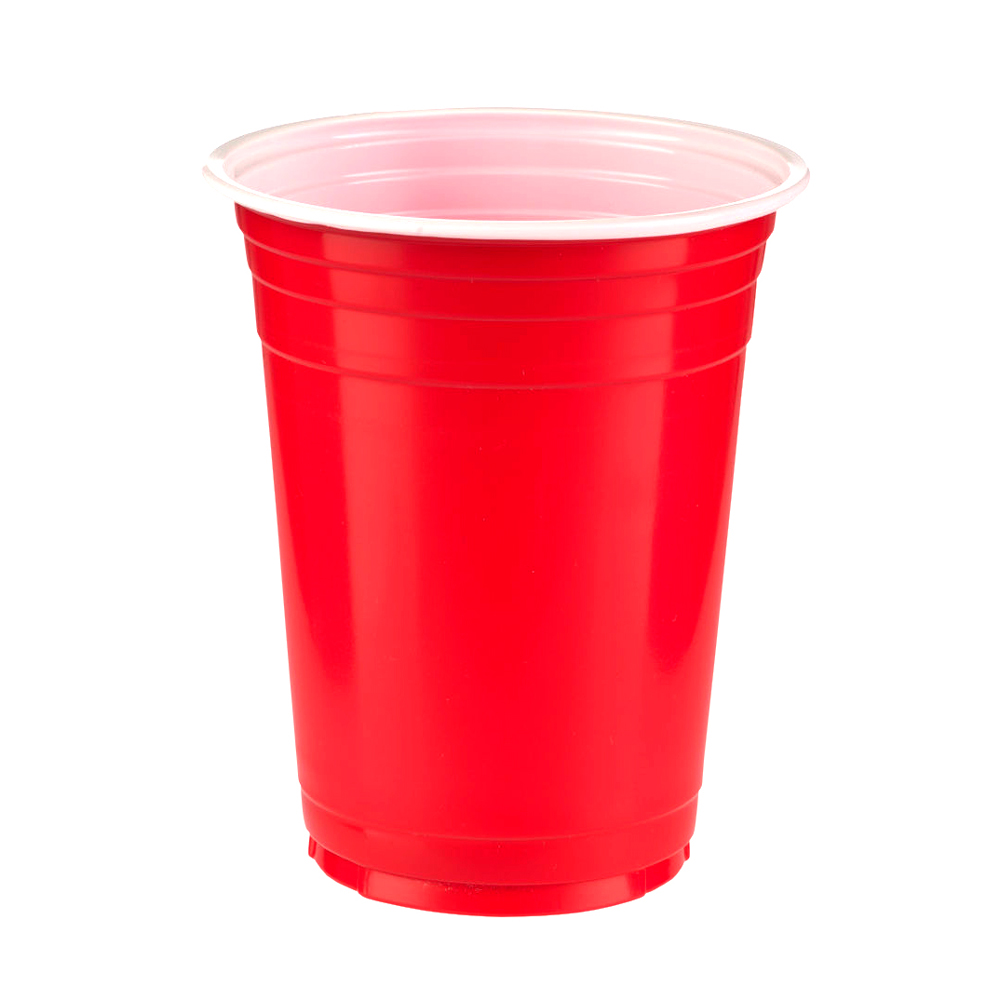 IFC001-BP 500ml Red Beer Pong Cup