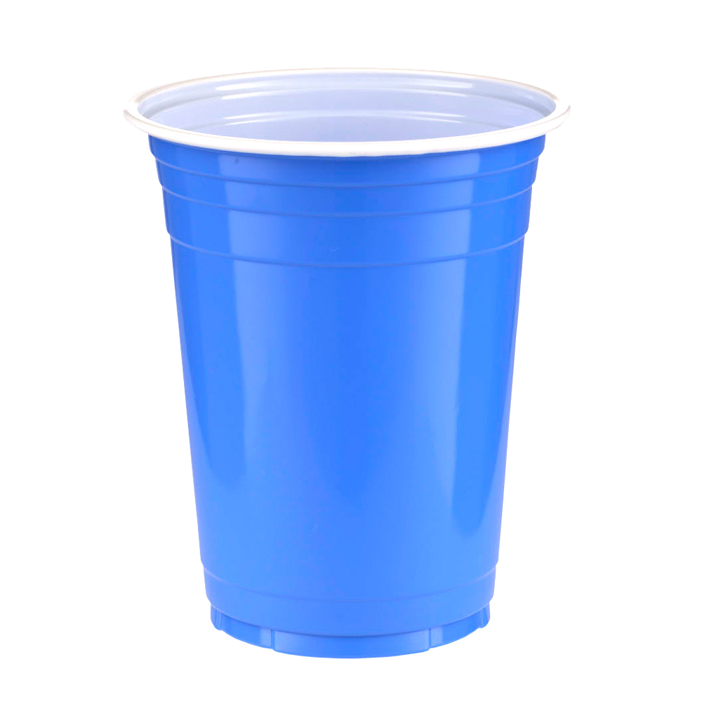 IFC002-BP 500ml Blue Beer Pong Cup