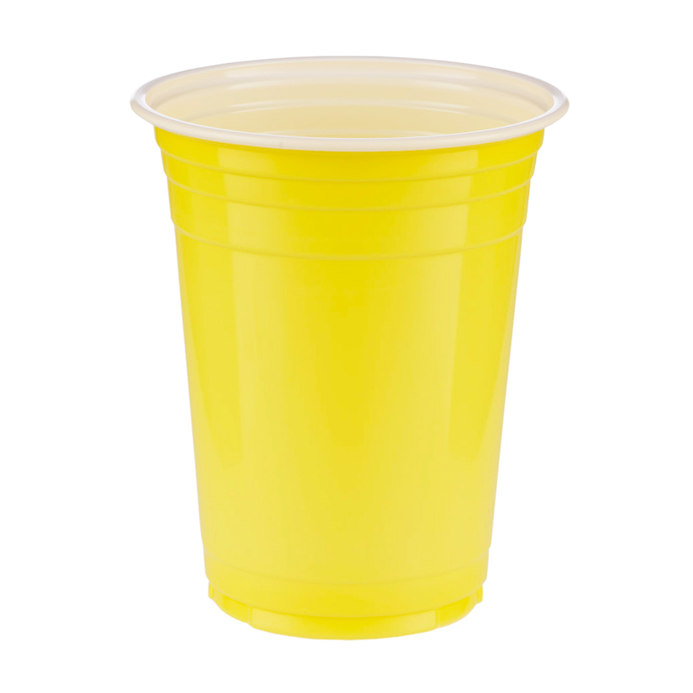 IFC006-500ml-Yellow-Festival-Party-Dishwasher-Plastic-Cup