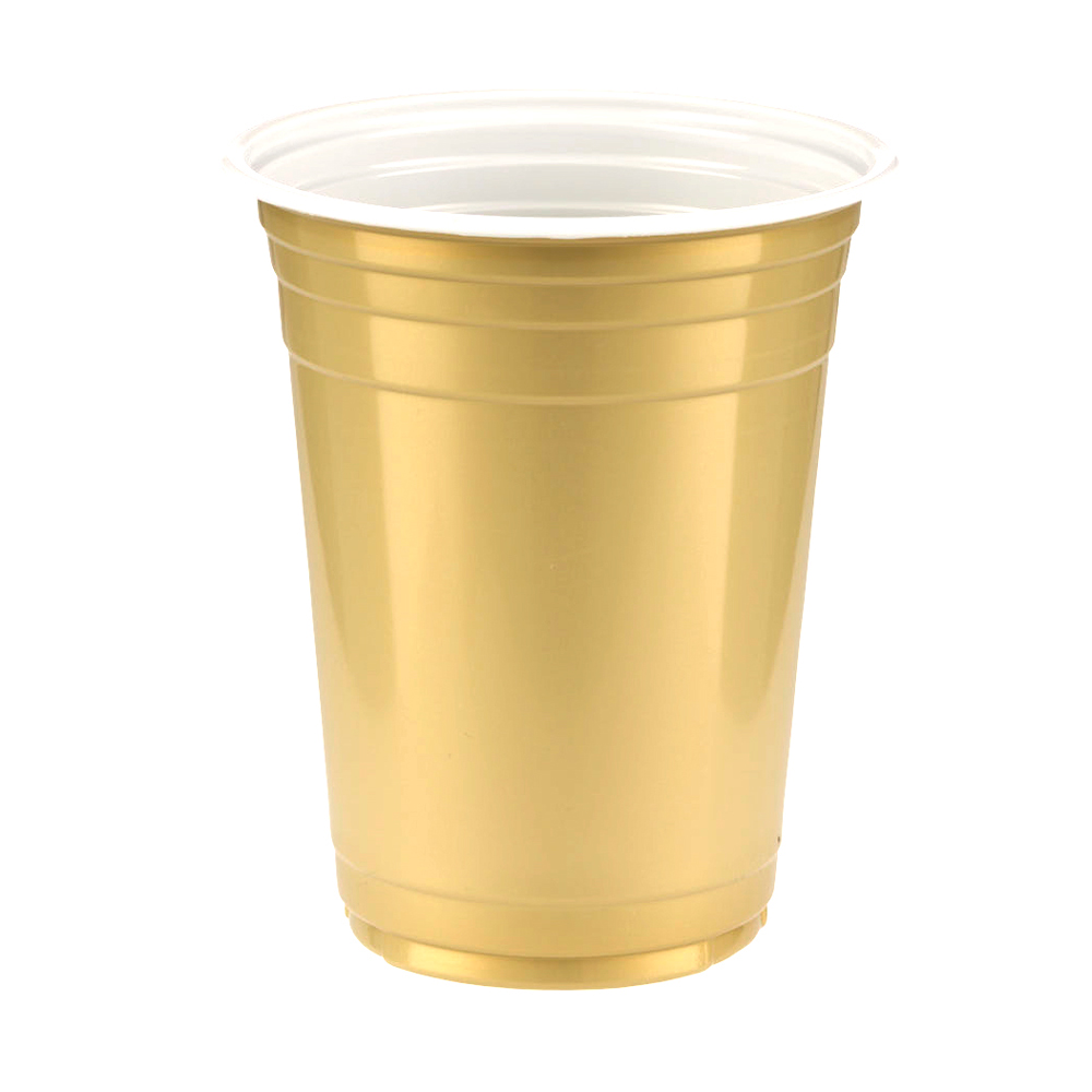 IFC008-500ml-Gold-Festival-Party-Dishwasher-Plastic-Cup