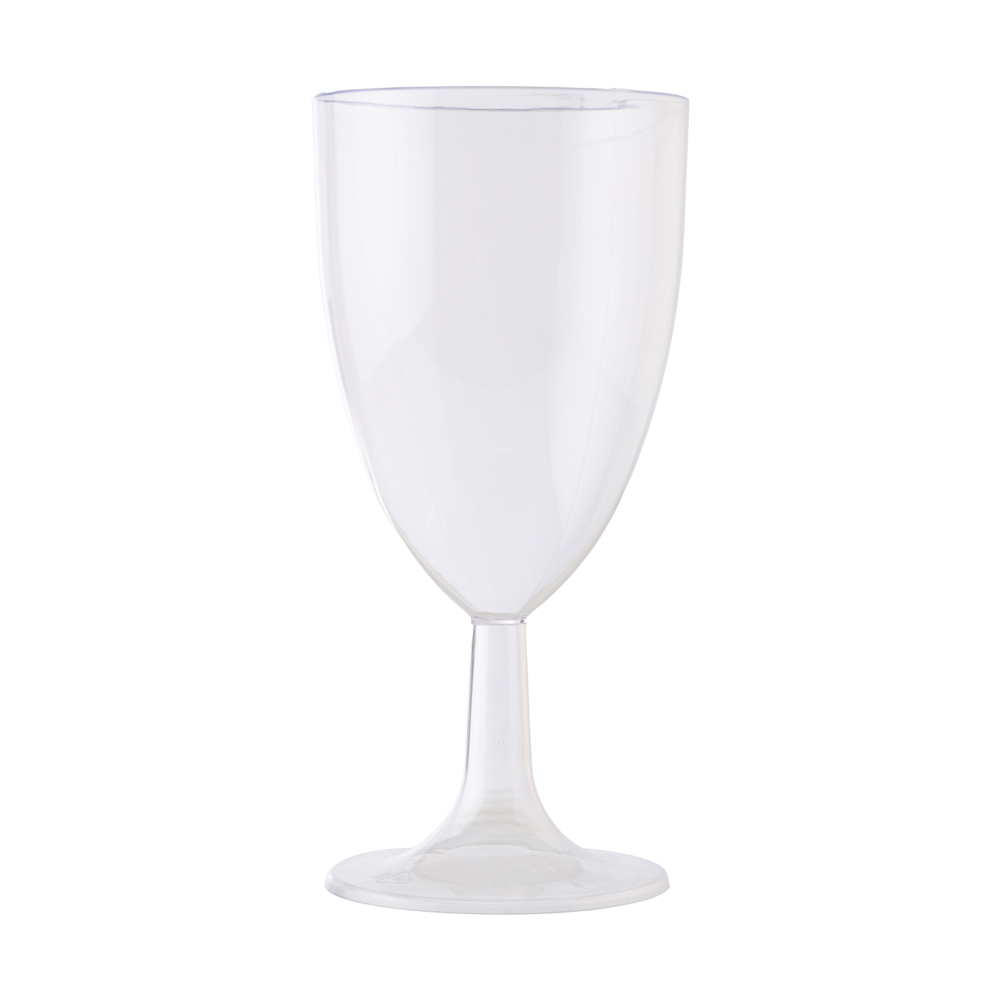 WC004-Clear-250ml-Plastic-Wine-Glass-Picture-1