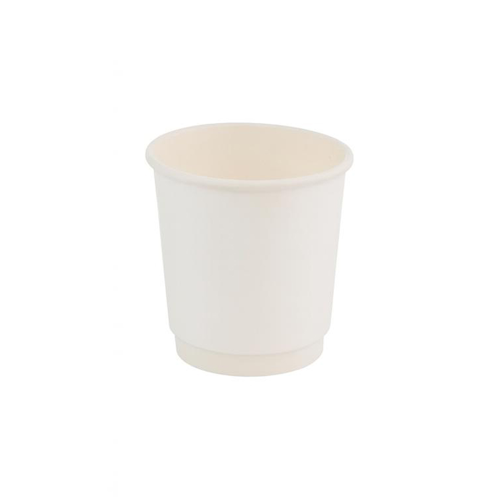 100ml Double Wall Espresso Cup White